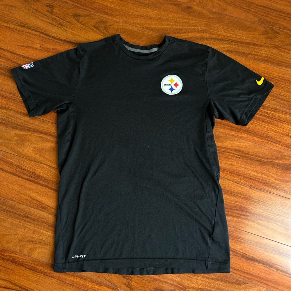 Nike Black Pittsburgh Steelers Short Sleeve Tee